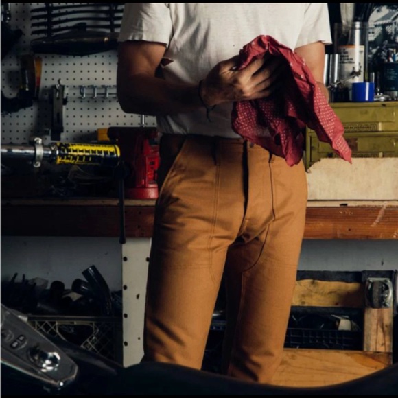 Imogene and Willie Hencye Canvas Workpant in Brown, Size 29 - Picture 2 of 8